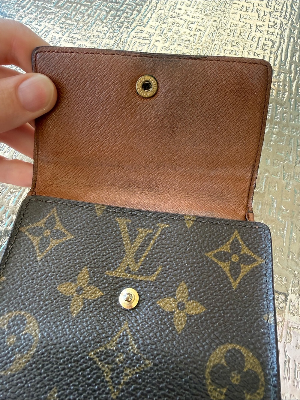 Louis Vuitton Monogram Compact Card wallet Holder in Brown - Picture 4 of 16